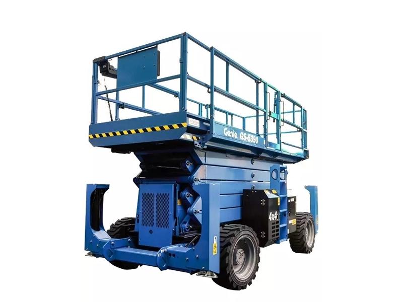 001_Genie_GS5390RT_Location_grue_remorque_nacelle_machine_Pierre_Debyttere_Transport_Celles_location_machines_engins_Tournai_Frasnes_Mons_Mouscron